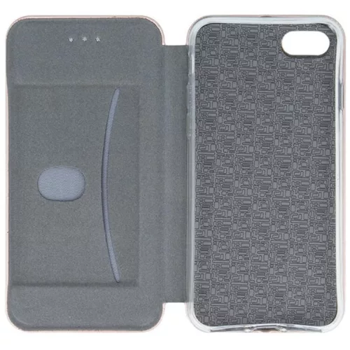 Apple iPhone 17 Pro, Oldalra nyíló tok, stand, Forcell Elegance, vörösarany