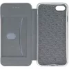 Apple iPhone 17 Pro, Oldalra nyíló tok, stand, Forcell Elegance, fekete