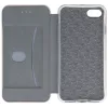 Apple iPhone 17 Pro Max, Oldalra nyíló tok, stand, Forcell Elegance, vörösarany