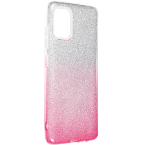 Apple iPhone Air (2025), Szilikon tok, csillogó, Forcell Shining, vörösarany/ezüst