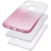 Apple iPhone Air (2025), Szilikon tok, csillogó, Forcell Shining, vörösarany/ezüst