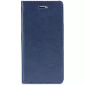   Apple iPhone 17, Oldalra nyíló tok, stand, Magnet Book, sötétkék