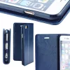 Apple iPhone 17, Oldalra nyíló tok, stand, Magnet Book, sötétkék