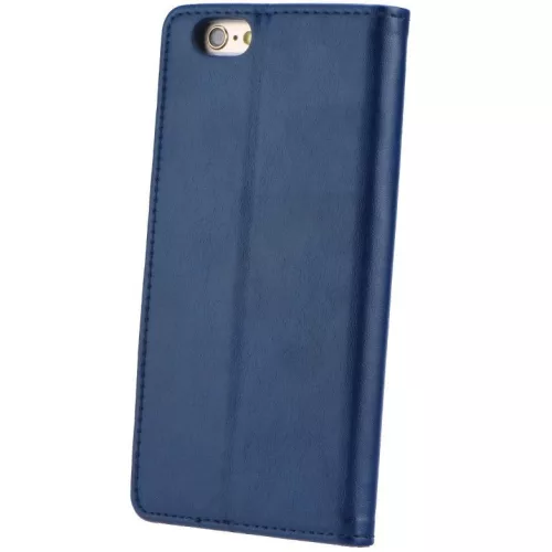 Apple iPhone 17 Pro Max, Oldalra nyíló tok, stand, Magnet Book, sötétkék