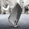 Apple iPhone 17, Műanyag hátlap védőtok + szilikon keret, FlexAir Hybrid, átlátszó