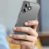 Apple iPhone 17, Műanyag hátlap védőtok + szilikon keret, FlexAir Hybrid, átlátszó