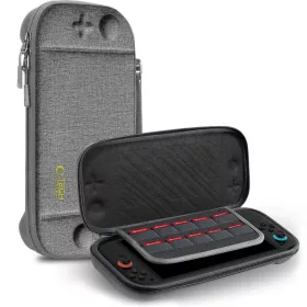 Nintendo Switch 2 tok, fogantyúval, TP Slim Pouch, szürke