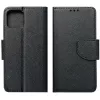 Samsung Galaxy S25 FE SM-S731, Oldalra nyíló tok, stand, Fancy Book, fekete