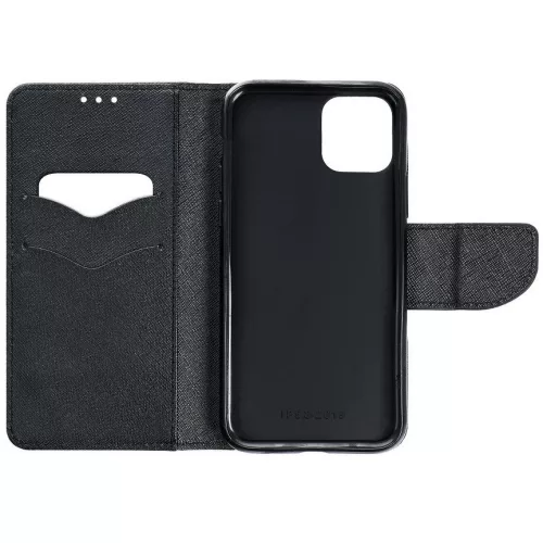 Samsung Galaxy S25 FE SM-S731, Oldalra nyíló tok, stand, Fancy Book, fekete