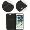 Samsung Galaxy S25 FE SM-S731, Oldalra nyíló tok, stand, Luna Book, fekete