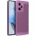Samsung Galaxy A17 4G / A17 5G SM-A175F / A176B, Műanyag hátlap védőtok, légáteresztő, lyukacsos minta, Breezy, lila