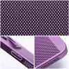 Samsung Galaxy A17 4G / A17 5G SM-A175F / A176B, Műanyag hátlap védőtok, légáteresztő, lyukacsos minta, Breezy, lila
