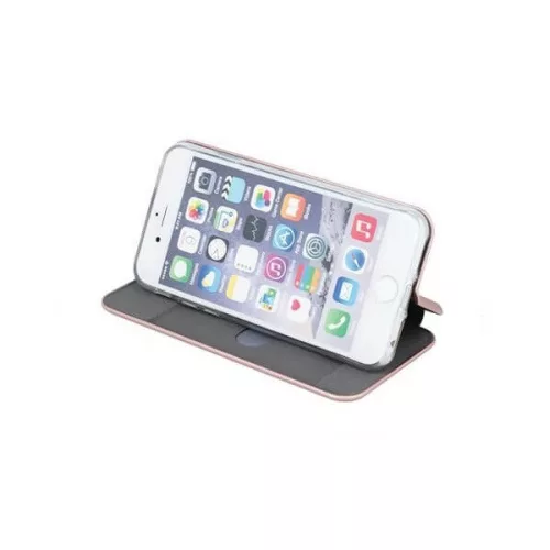 Samsung Galaxy S25 FE SM-S731, Oldalra nyíló tok, stand, Forcell Elegance, vörösarany