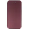 Samsung Galaxy A17 4G / A17 5G SM-A175F / A176B, Oldalra nyíló tok, stand, Forcell Elegance, bordó