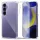 Samsung Galaxy S25 FE SM-S731, Műanyag hátlap védőtok + szilikon keret, FlexAir Hybrid, átlátszó