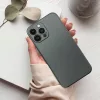 Samsung Galaxy A14 4G / A14 5G SM-A145F / A146B, Szilikon tok, mikrofiber plüss belső, csillogó hátlap, Metallic Case, szürke