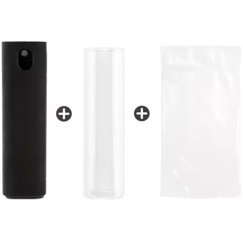 Univerzális képernyő, kijelző tisztító szett, Screen Cleaner, fekete