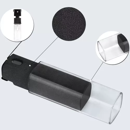 Univerzális képernyő, kijelző tisztító szett, Screen Cleaner, fekete