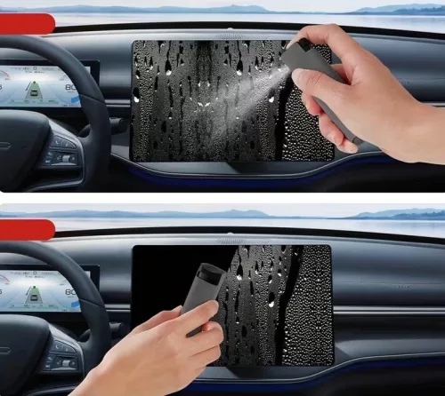 Univerzális képernyő, kijelző tisztító szett, Screen Cleaner, fekete