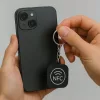 Közösségi média kulcstartó, NFC chippel, Facebook logóval, NFC Keychain, fekete/fehér