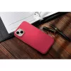 Samsung Galaxy S26 SM-S942, Szilikon tok, közepesen ütésálló, fémhatású kamera keret, Frame Case, magenta