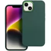 Samsung Galaxy S26 Ultra SM-S948, Szilikon tok, közepesen ütésálló, fémhatású kamera keret, Frame Case, zöld