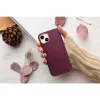 Samsung Galaxy S26 Ultra SM-S948, Szilikon tok, közepesen ütésálló, fémhatású kamera keret, Frame Case, lila