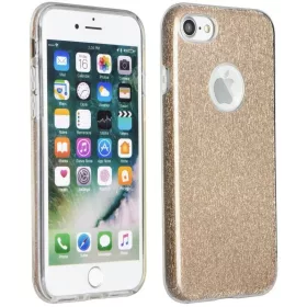   Samsung Galaxy S26 SM-S942, Szilikon tok, csillogó, Forcell Shining, arany