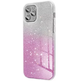   Samsung Galaxy S26 Plus SM-S947, Szilikon tok, csillogó, Forcell Shining, vörösarany/ezüst