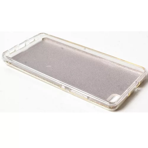 Samsung Galaxy S26 Plus SM-S947, Szilikon tok, csillogó, Forcell Shining, arany