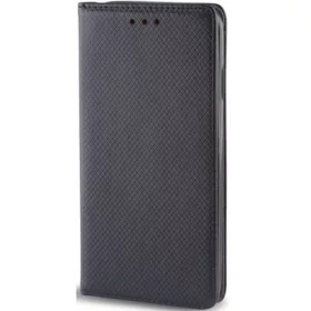   Samsung Galaxy S26 Ultra SM-S948, Oldalra nyíló tok, stand, Smart Magnet, fekete