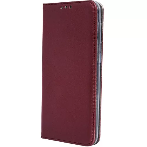 Samsung Galaxy S26 SM-S942, Oldalra nyíló tok, stand, Magnet Book, bordó