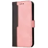 Samsung Galaxy S23 FE SM-S711, Oldalra nyíló tok, stand, kártyatartóval, kézpánttal, Wooze Colour Wallet, rózsaszín
