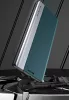Samsung Galaxy S24 Ultra SM-S928, Oldalra nyíló tok, stand, Wooze Silver Line, világosszürke