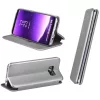 Samsung Galaxy A05 SM-A055F, Oldalra nyíló tok, stand, Forcell Elegance, szürke