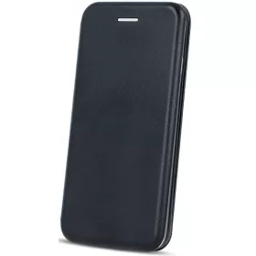   Samsung Galaxy S23 Plus SM-S916, Oldalra nyíló tok, stand, Forcell Elegance, fekete