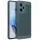 Samsung Galaxy A25 5G SM-A256B, Műanyag hátlap védőtok, légáteresztő, lyukacsos minta, Breezy, sötétzöld