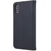 Samsung Galaxy A35 5G SM-A356B, Oldalra nyíló tok, valódi bőrtok, stand, Smart Pro, fekete