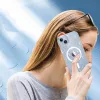 Apple iPhone 16, Műanyag hátlap védőtok + szilikon keret, Magsafe töltővel kompatibilis, csillogó hátlap, FlexAir Hybrid Magsafe Glitter, átlátszó