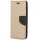 Apple iPhone 16, Oldalra nyíló tok, stand, Fancy Book, arany/fekete
