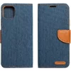 Apple iPhone 16, Oldalra nyíló tok, stand, Canvas Book, sötétkék