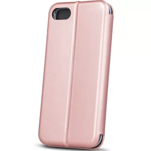 Samsung Galaxy S24 FE SM-S721, Oldalra nyíló tok, stand, Forcell Elegance, vörösarany