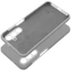 Samsung Galaxy A16 4G / A16 5G SM-A165F / A166B, Szilikon tok, mikrofiber plüss belső, Candy Case, szürke