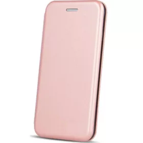   Samsung Galaxy S24 SM-S921, Oldalra nyíló tok, stand, Forcell Elegance, vörösarany