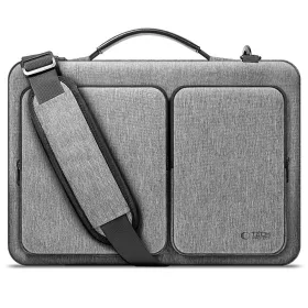   Laptop táska, 13 - 14" készülékhez, vállpánttal, TP Defender Bag, szürke