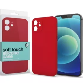   Samsung Galaxy S22 Plus 5G SM-S906, Szilikon tok, Xprotector Soft Touch Slim, piros