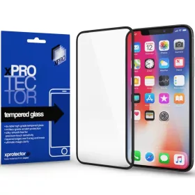   Samsung Galaxy A35 5G SM-A356B, Kijelzővédő fólia, ütésálló fólia (az íves részre is!), Tempered Glass (edzett üveg), Xprotector Full 3D, fekete