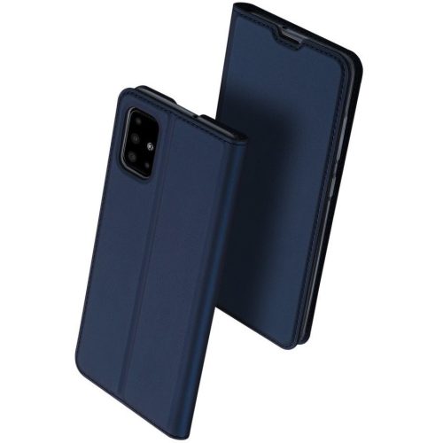 Xiaomi Redmi K30 / K30 5G / Poco X2, Oldalra nyíló tok, stand, Dux Ducis, sötétkék