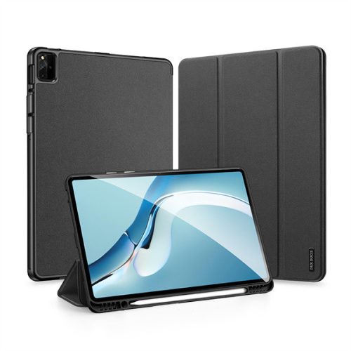 Huawei MatePad Pro 12.6 (2021), mappa tok, érintőceruza tartó, Dux Ducis Domo, fekete
