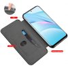 Xiaomi Redmi K40 / K40 Pro / K40 Pro Plus / Mi 11i / Poco F3, Oldalra nyíló tok, stand, Wooze Protect And Dress Book, barna